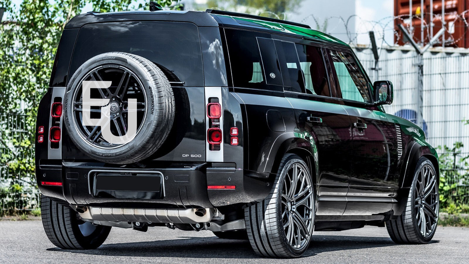 FOR LAND ROVER DEFENDER 110 90 L663 REAR BUMPER PANELS MOULDING TRIM KIT 2020+
