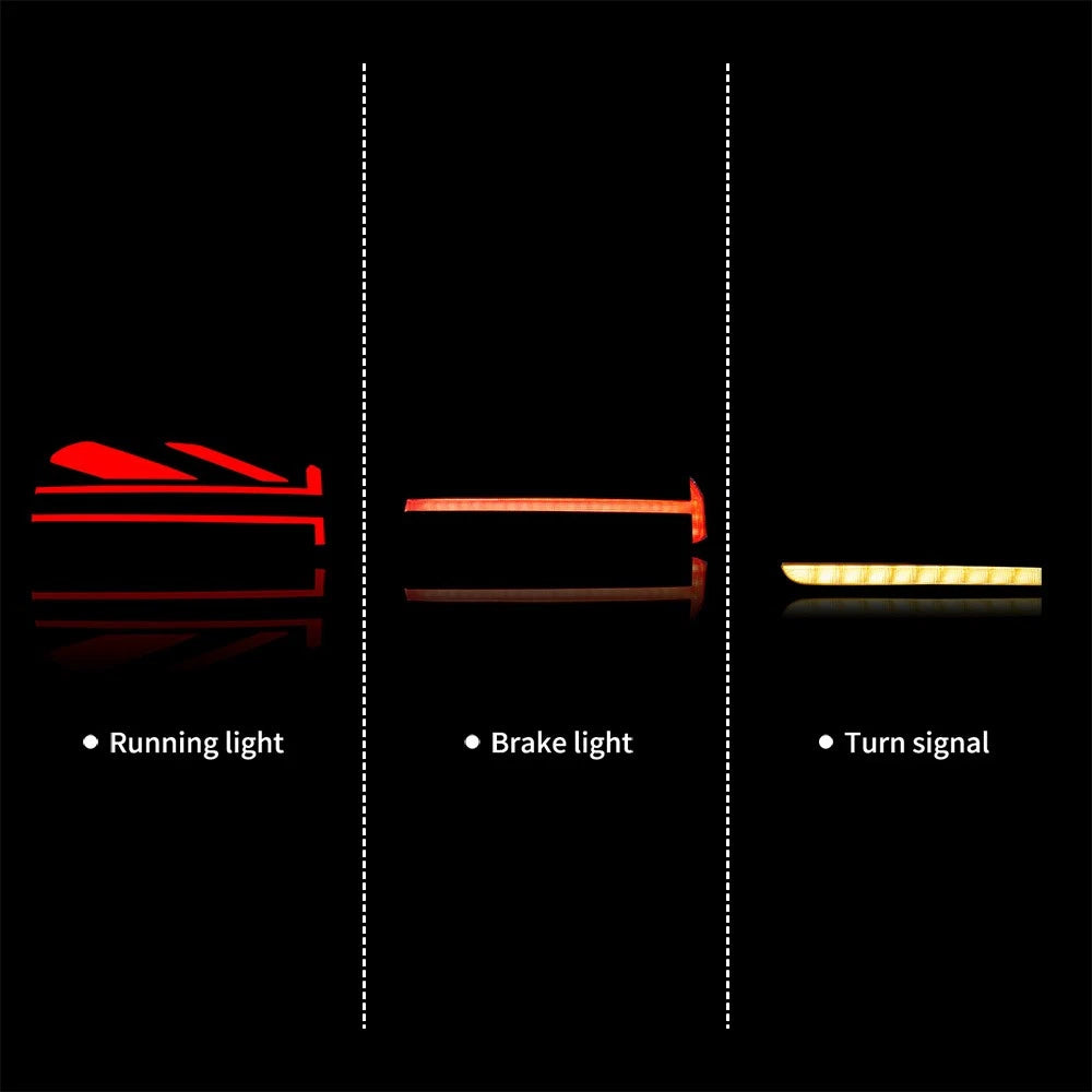 FOR MINI COOPER CLUBMAN F54 2014-2023 FULL LED RED BRAKE REAR LIGHTS W/ANIMATION