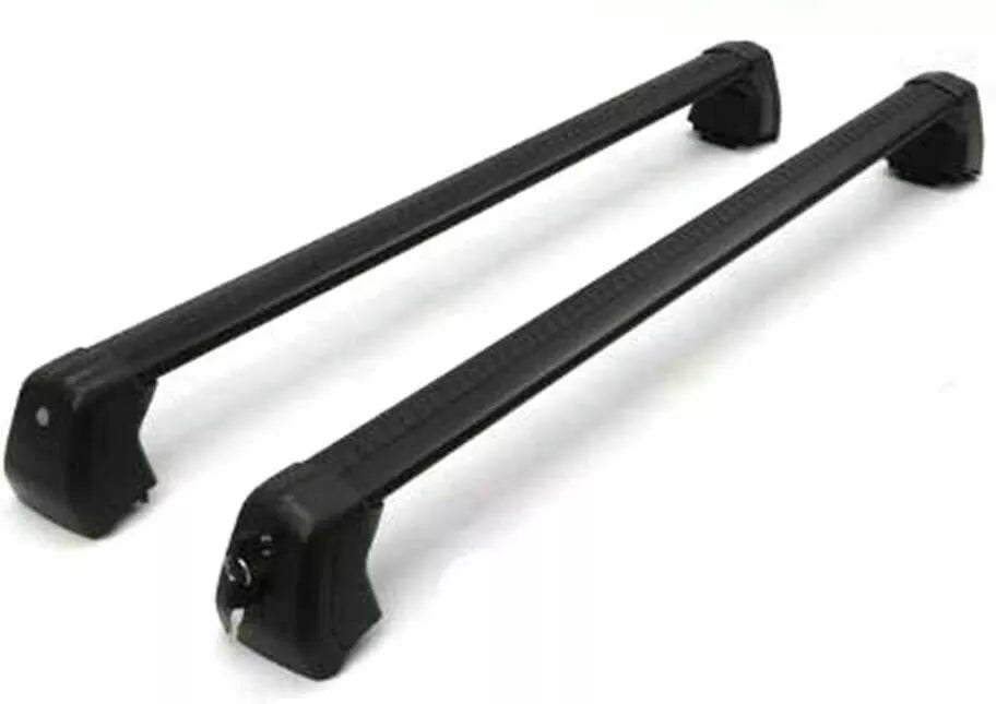 FOR LAND ROVER DEFENDER 110 L663 ROOF RACK CROSS BARS LOCKABLE BLACK STYLE 2020+