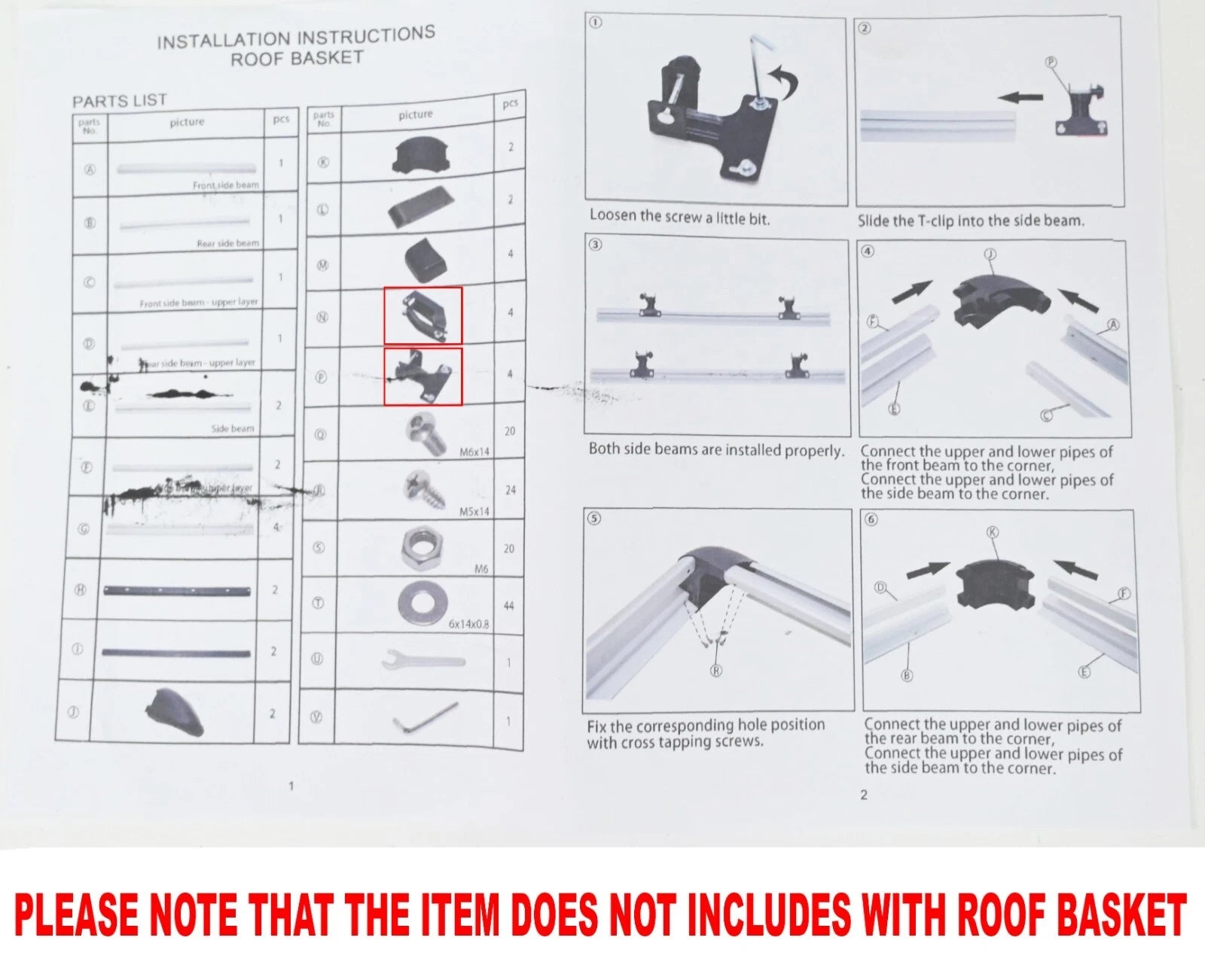 UNIVERSAL ALUMINIUM ROOF RACK BASKET TRAY LUGGAGE CARGO CARRIER SILVER 127X100CM