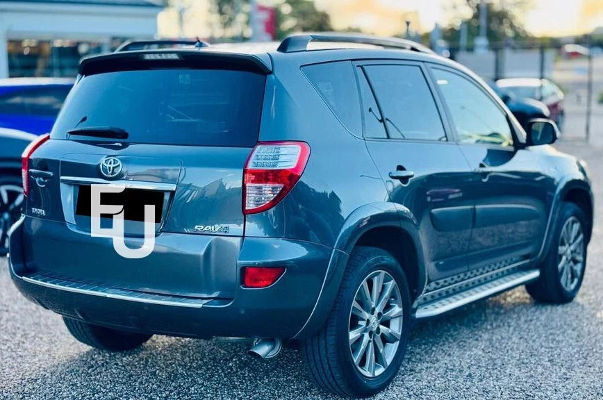 FOR TOYOTA RAV4 MK3 2006-2012 ALUMINIUM ROOF RAILS BARS RACKS BLACK COLOUR *NEW*