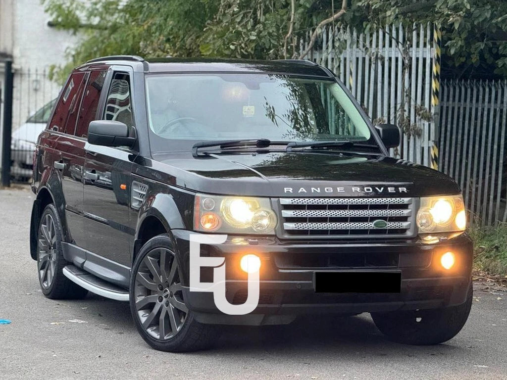 FOR RANGE ROVER SPORT 2005-2013 L320 FLUSHED ROOF RAILS BARS RACKS BLACK STYLE