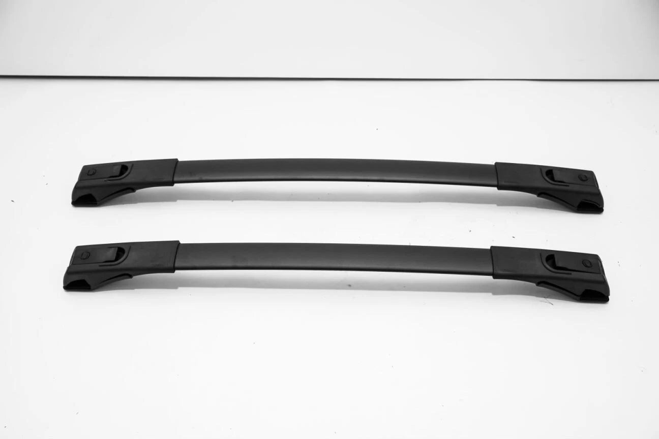 FOR TOYOTA RAV4 MK4 CROSS BARS ROOF RAILS RACK ALUMINIUM BLACK 2012-2023