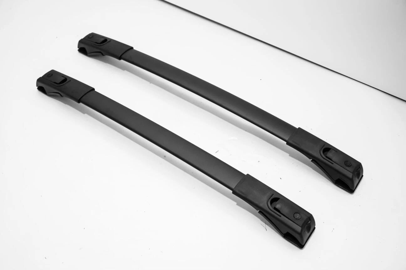 FOR TOYOTA RAV4 MK4 CROSS BARS ROOF RAILS RACK ALUMINIUM BLACK 2012-2023
