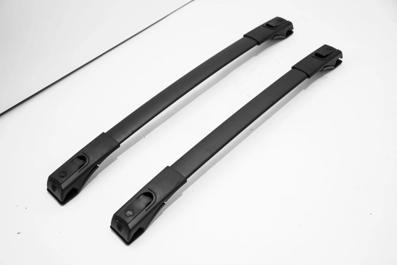 FOR TOYOTA RAV4 MK4 CROSS BARS ROOF RAILS RACK ALUMINIUM BLACK 2012-2023