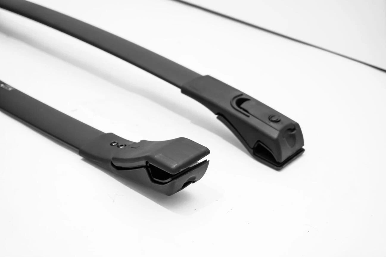 FOR TOYOTA RAV4 MK4 CROSS BARS ROOF RAILS RACK ALUMINIUM BLACK 2012-2023