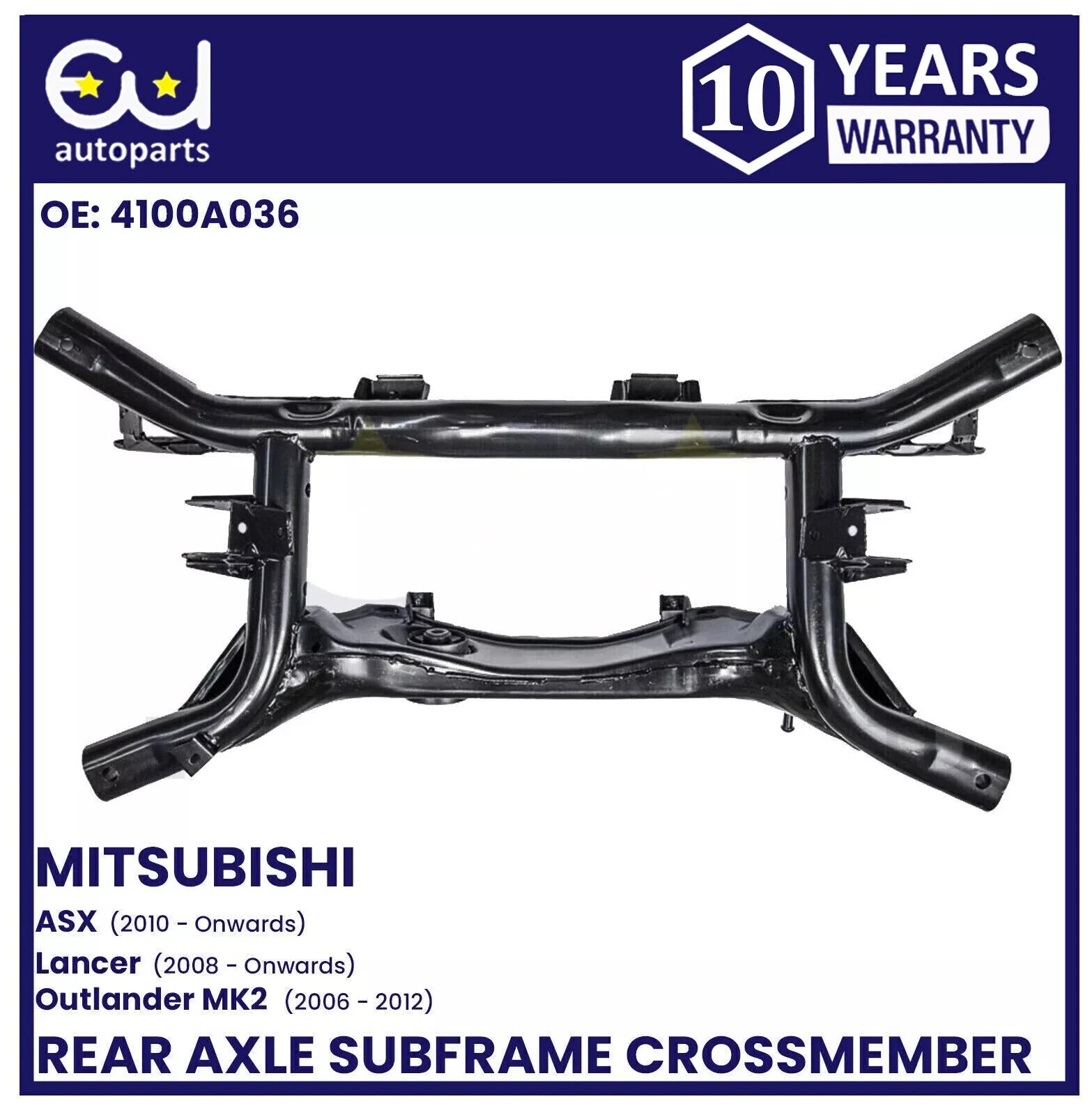 Mitsubishi Outlander Front Subframe Crossmember 2002-2006 2wd/4wd Mitsubishi Outlander Front Subframe Crossmember 2002-2006 2wd/4wd