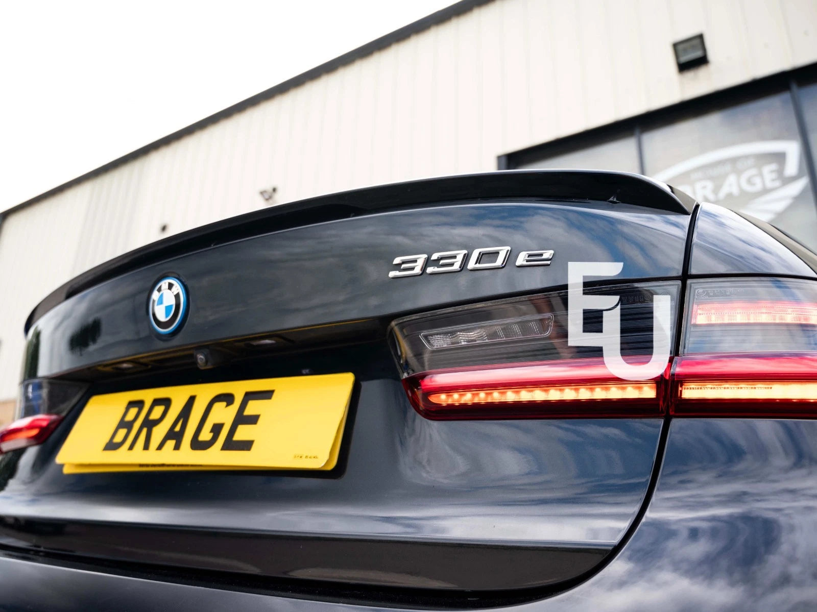 FOR BMW 3 SERIES G20 LCI 2022+ BODYKIT FRONT SPLITTER QUAD REAR DIFFUSER W/LED