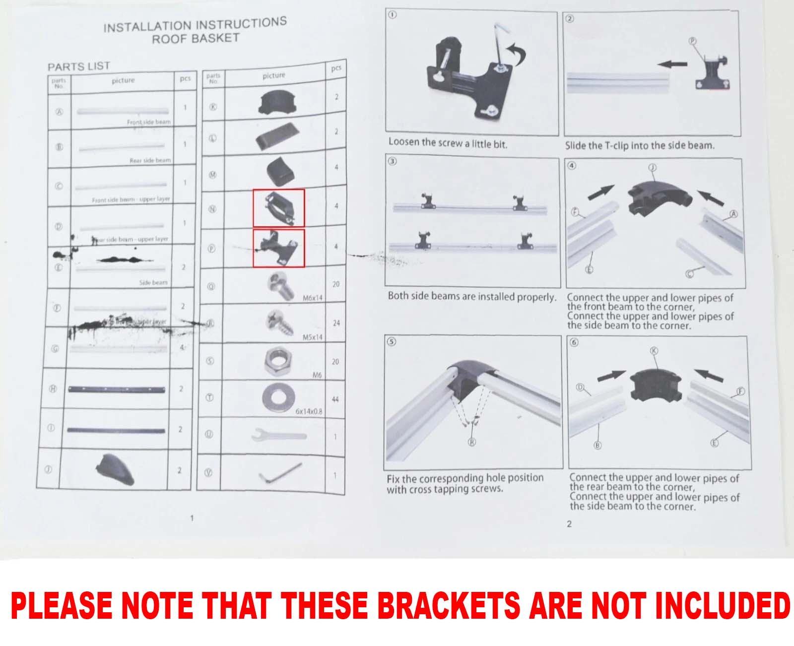 UNIVERSAL 1.4 M ROOF RACK BASKET CAGE STORAGE CARGO CARRIER HOLDER BLACK 140*100