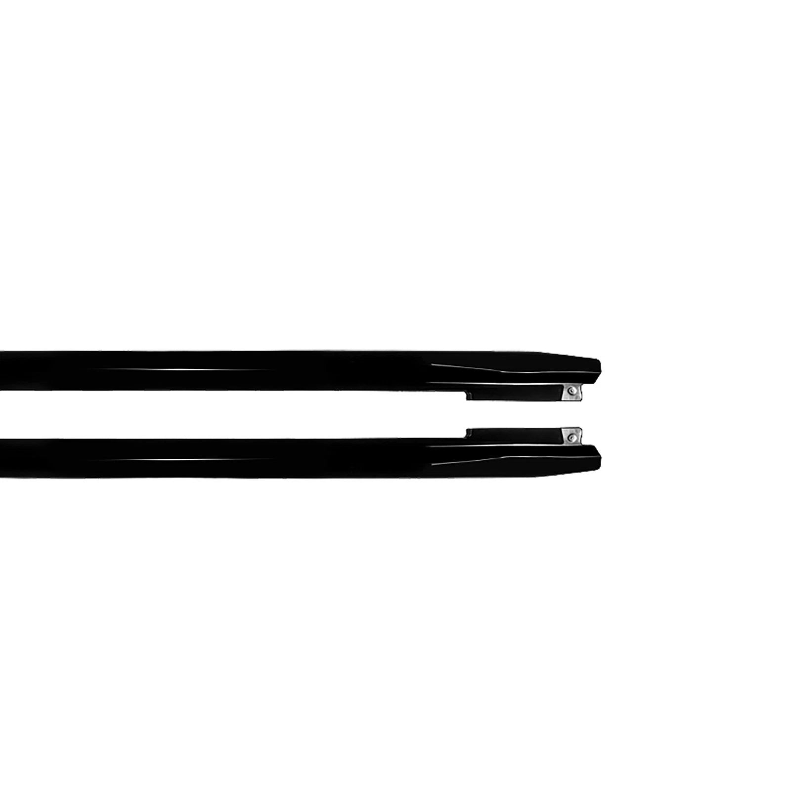FOR AUDI A5 S LINE S5 8T SPORTBACK SIDE SKIRT EXTENSION LIP GLOSS BLACK 07-2017