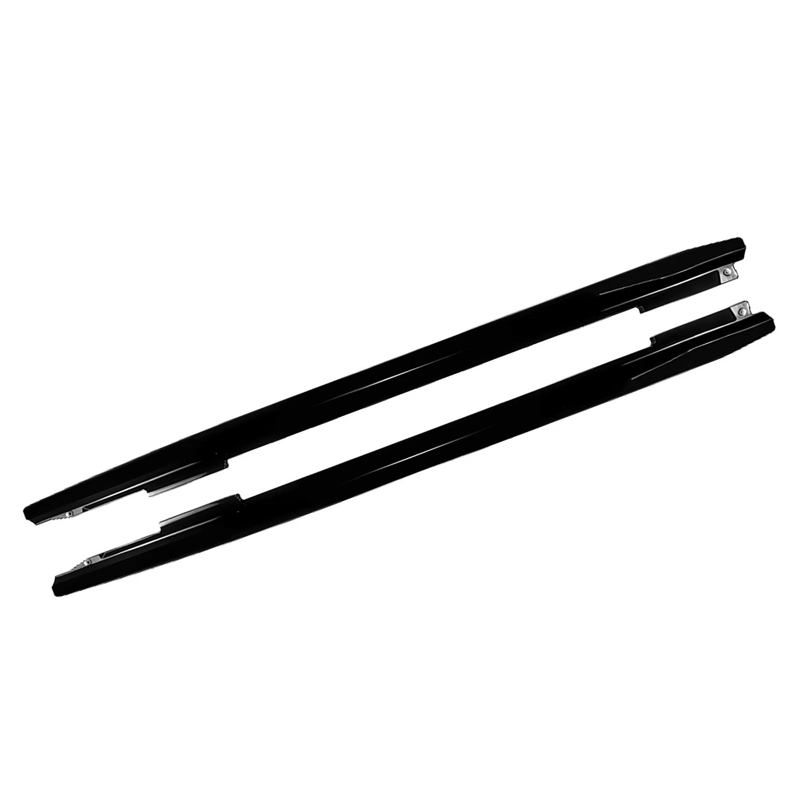 FOR AUDI A5 S LINE S5 8T SPORTBACK SIDE SKIRT EXTENSION LIP GLOSS BLACK 07-2017