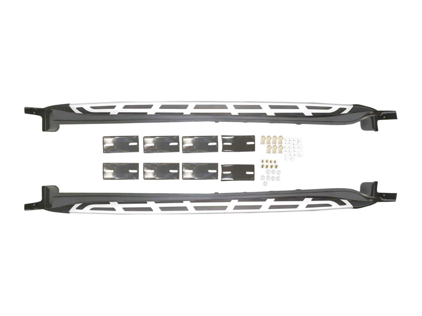 SIDE STEPS ALUMINIUM RUNNING BOARD FOOT RAIL FIXED FOR KIA SPORTAGE MK4 QL 17-22