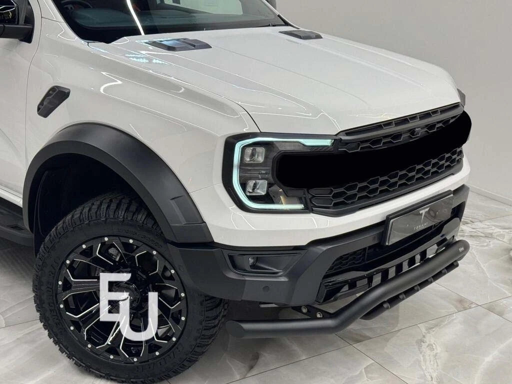 WHEEL ARCHES WIDE BODY KIT MATTE BLACK FENDERS FOR FORD RANGER T9 RAPTOR 2023+