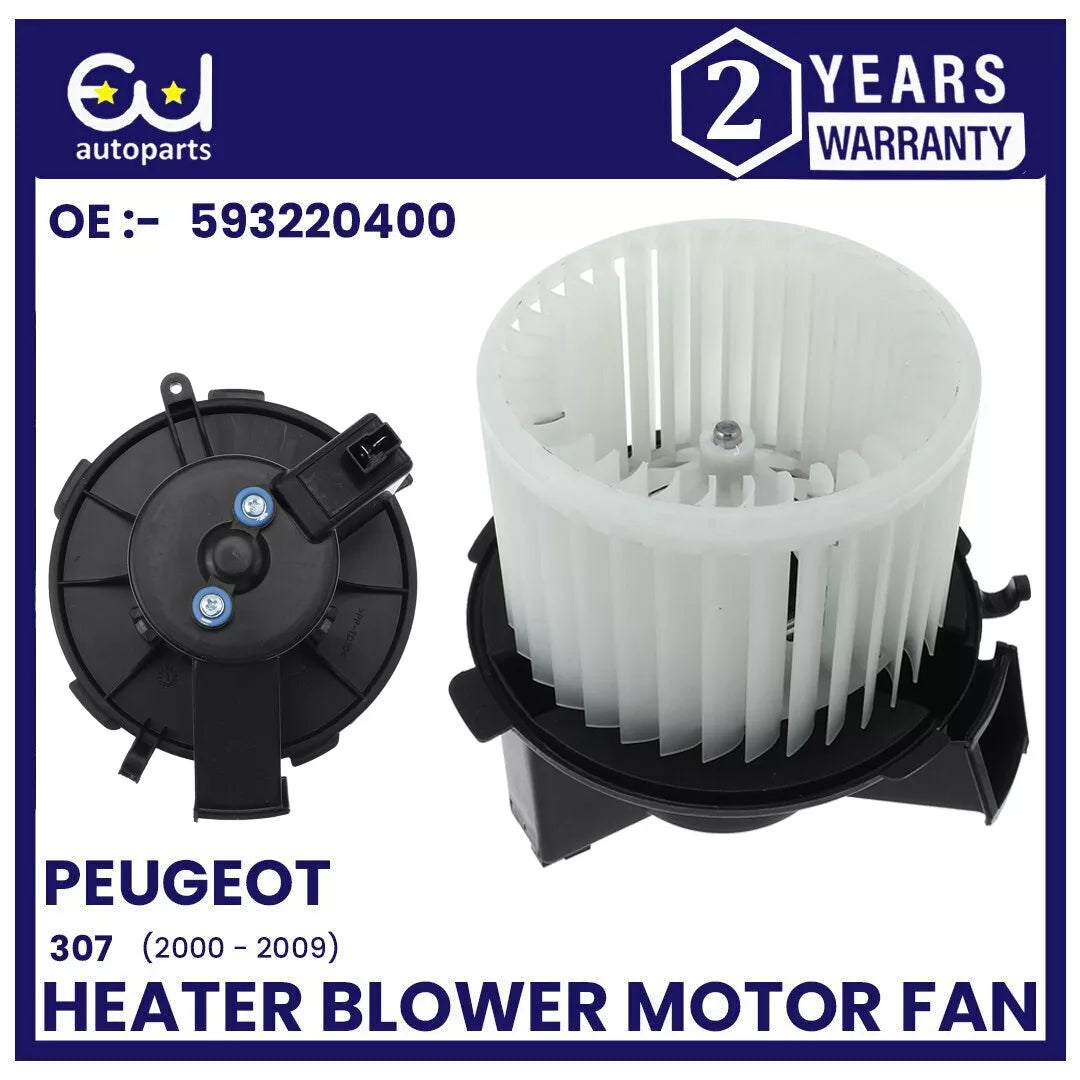 HEATER BLOWER FAN MOTOR FOR PEUGEOT 307 SW 1.4 1.6 2.0 2000-2010 RHD 6441P1