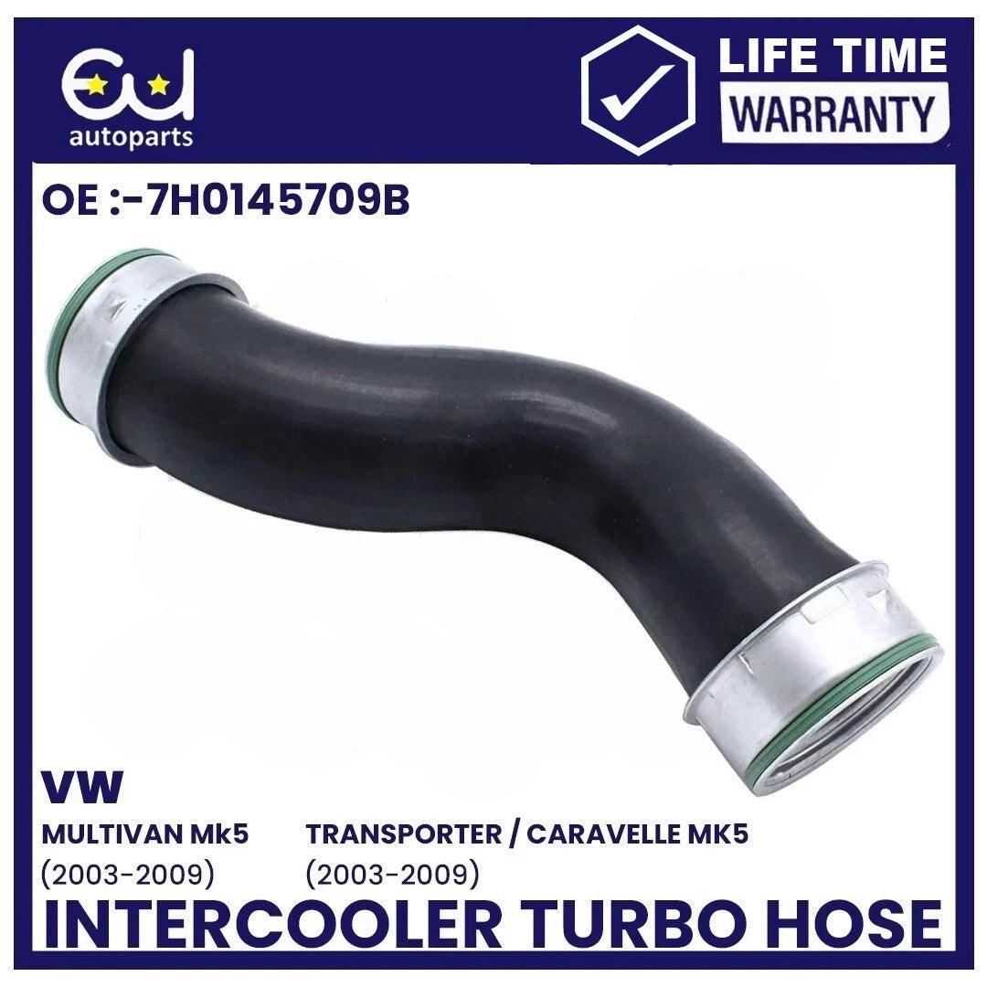 INTERCOOLER TURBO HOSE PIPE FOR VW TRANSPORTER MULTIVAN T5 1.9 TDI 2003-2009