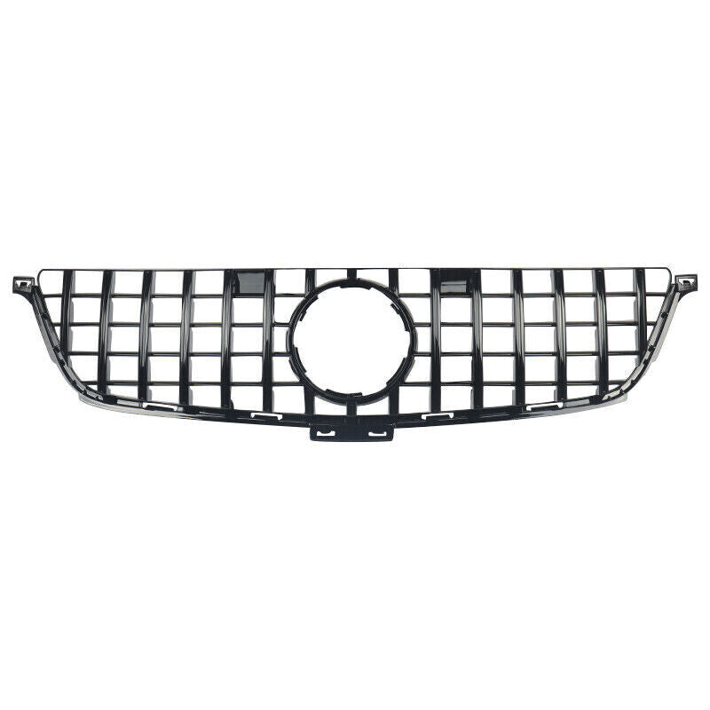 FOR MERCEDES M CLASS W166 ML AMG PANAMERICANA GLOSS GT STYLE GRILLE 15-2019 LCI
