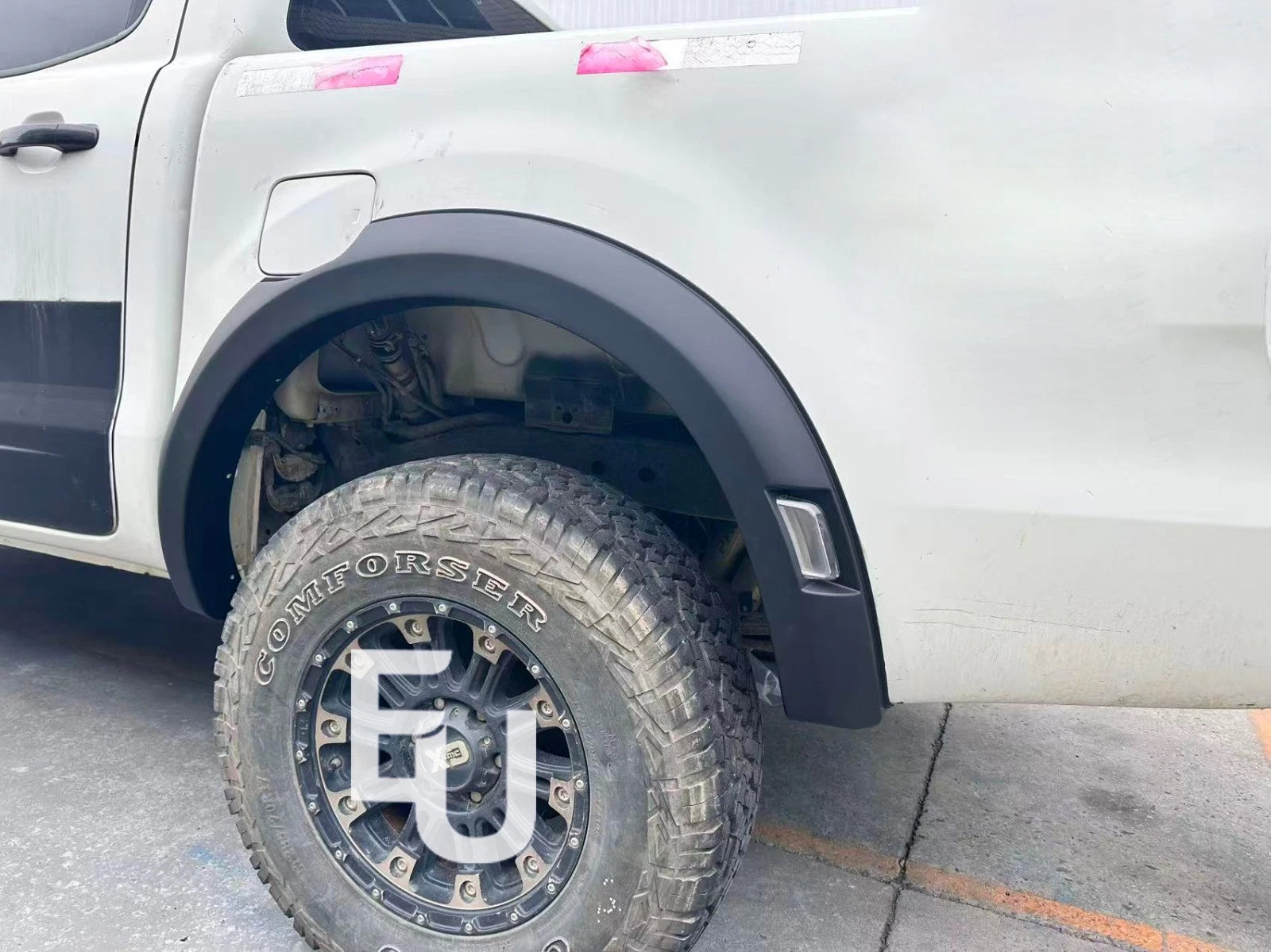 T9 2023+ RAPTOR LOOK WIDE WHEEL ARCH FENDER FLARE FOR FORD RANGER T7 2015-2019