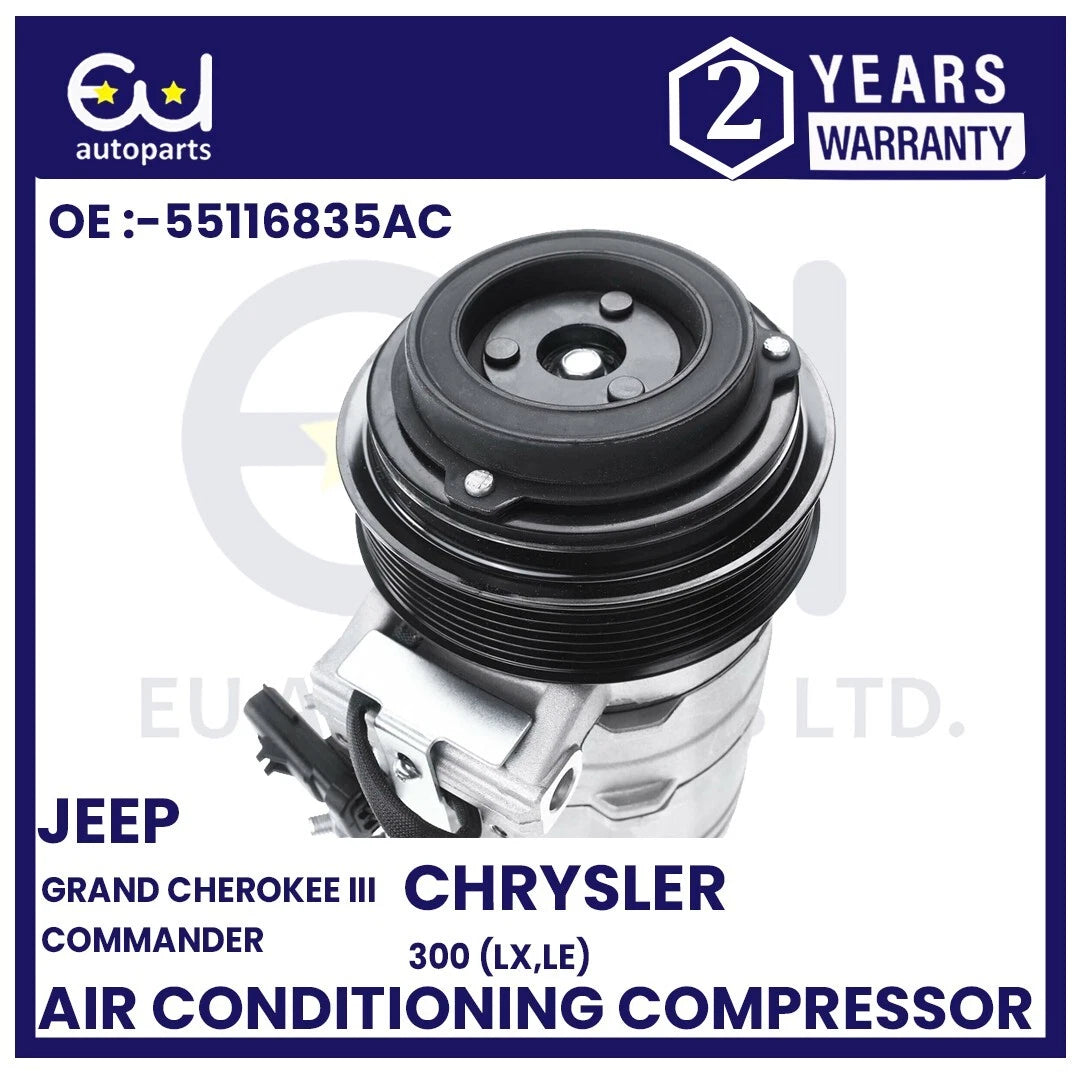 AIR CONDITIONING A/C COMPRESSOR FOR JEEP GRAND CHEROKEE 3.0 CRD WK CHRYSLER 300C