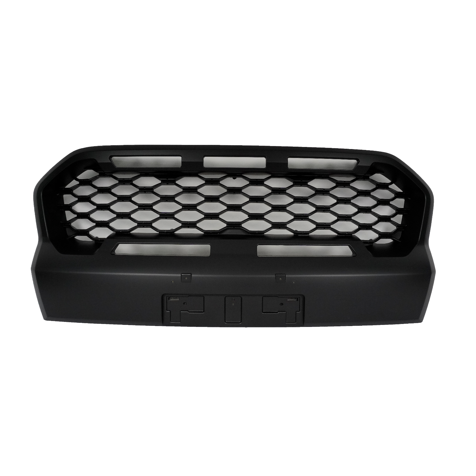 FOR FORD RANGER T6 WILD TRAK REPLACEMENT MESH STYLE GRILLE GRILL WITH LED 16-23