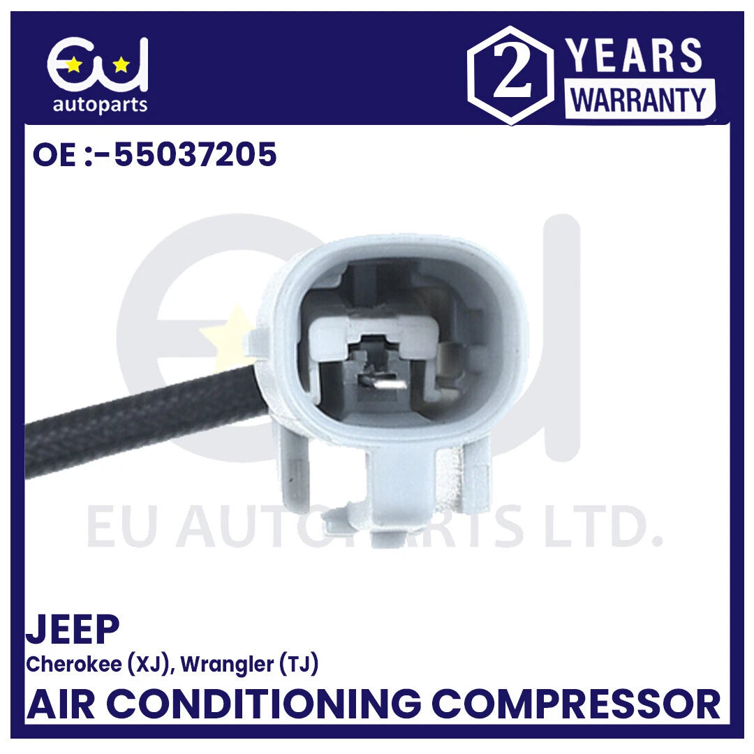 AIR CON AC COMPRESSOR PUMP FOR JEEP CHEROKEE XJ WRANGLER TJ 2.5L 4.0L 55037205
