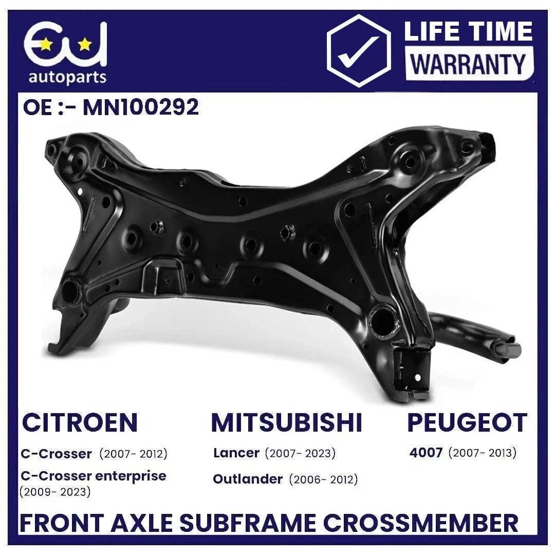 FRONT AXLE SUBFRAME CROSSMEMBER FOR MITSUBISHI ASX OUTLANDER MK2 LANCER MK8 06+