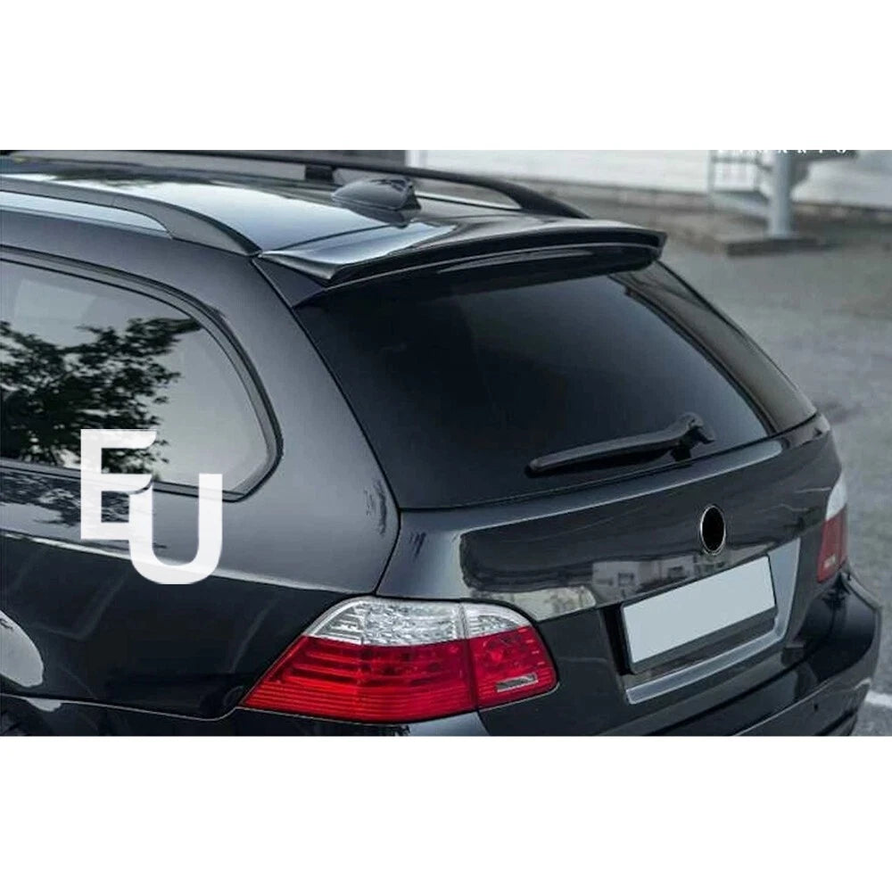 FOR BMW 5 SERIES E61 TOURING REAR ROOF SPOILER LIP WING BOOT VALANCE GLOSS 03-10