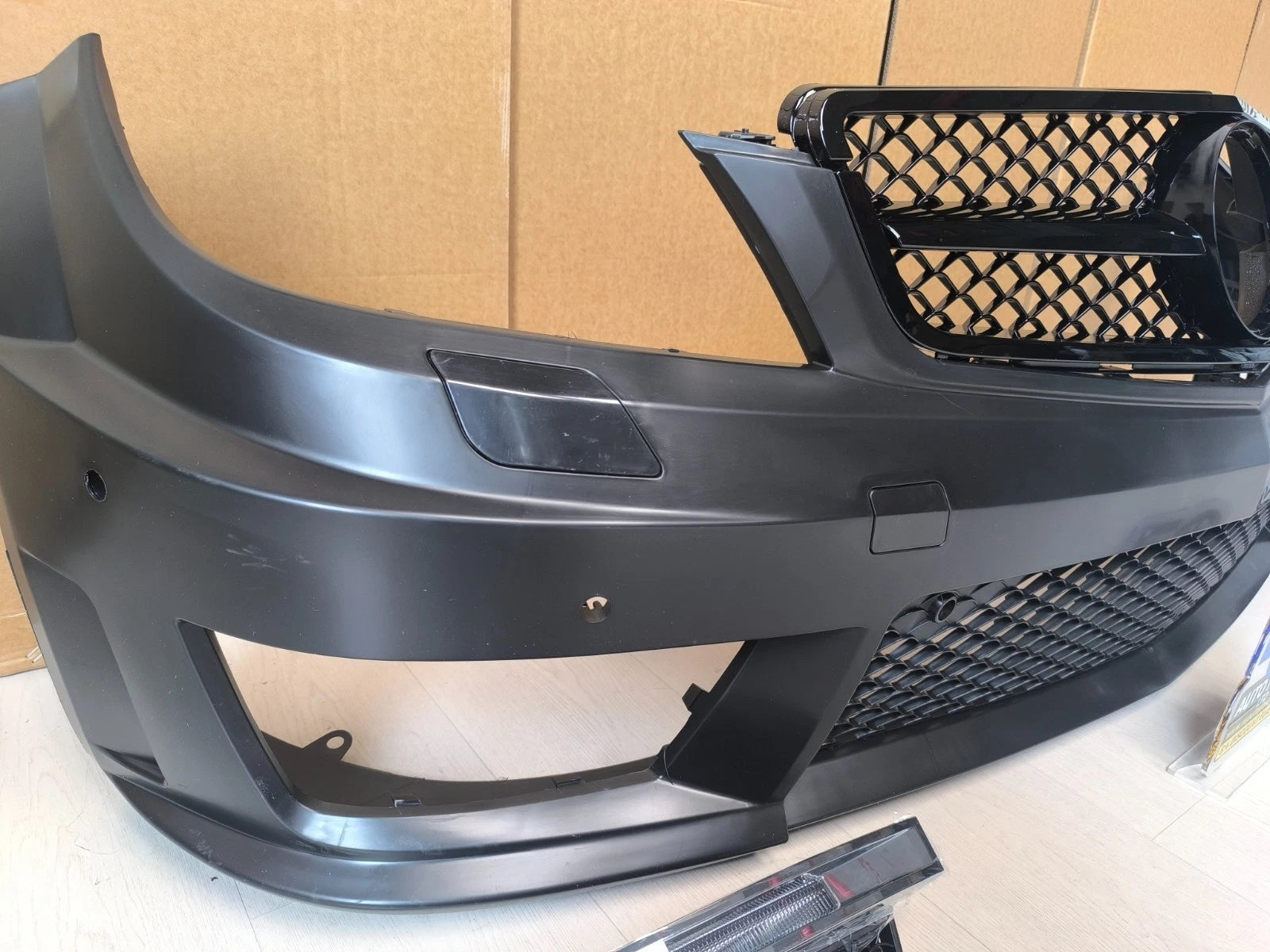 FOR MERCEDES C CLASS W204 C204 S204 C63 LOOK FRONT BUMPER 2011-2015 FACELIFT
