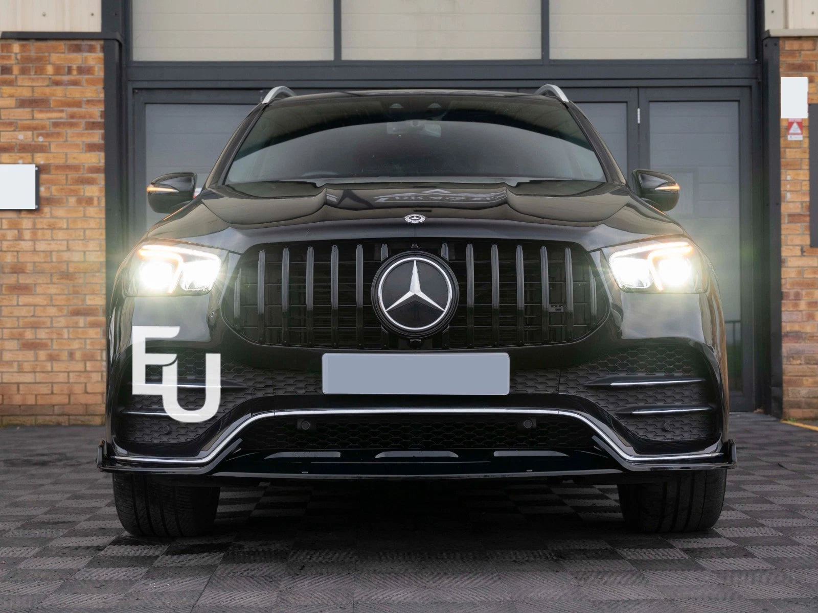 FOR MERCEDES GLE W167 C167 AMG LINE FRONT SPLITTER LIP BUMPER SPOILER 2019-2023