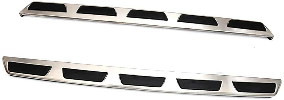 FOR AUDI Q5 SIDE STEPS RUNNING BOARDS OEM STYLE NEW STAINLESS PAIR 2008-2016