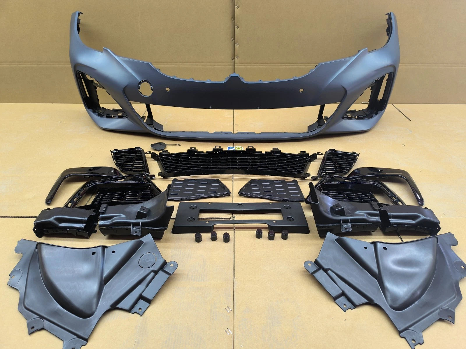 FRONT BUMPER BODY KIT M SPORT STYLE KIT PRIMED FOR BMW 3 SERIES G20 G21 PRE-LCI