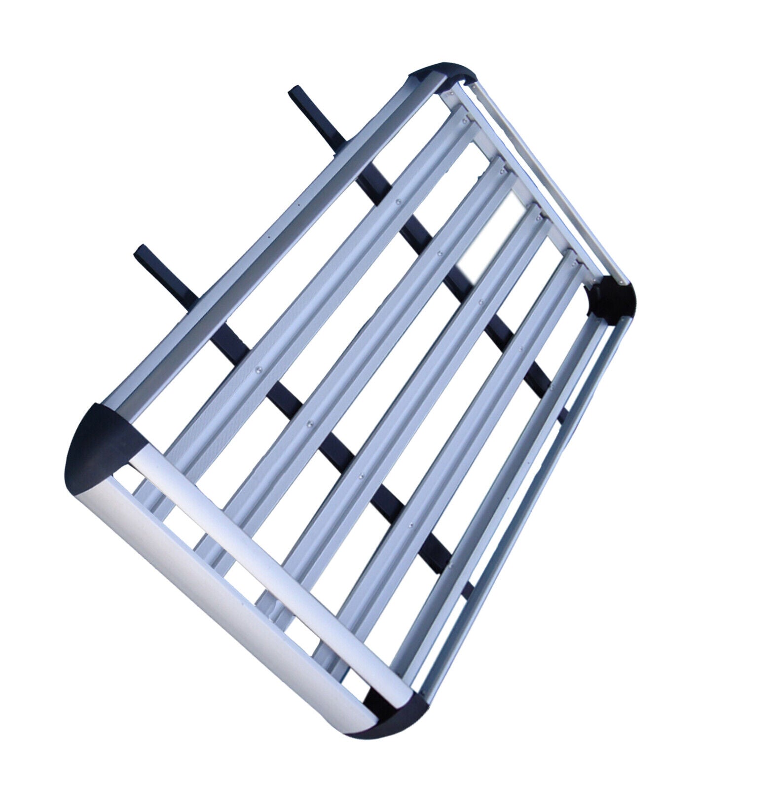 1.6M UNIVERSAL ALUMINIUM ROOF RACK BASKET TRAY LUGGAGE CARGO CARRIER 160 CM