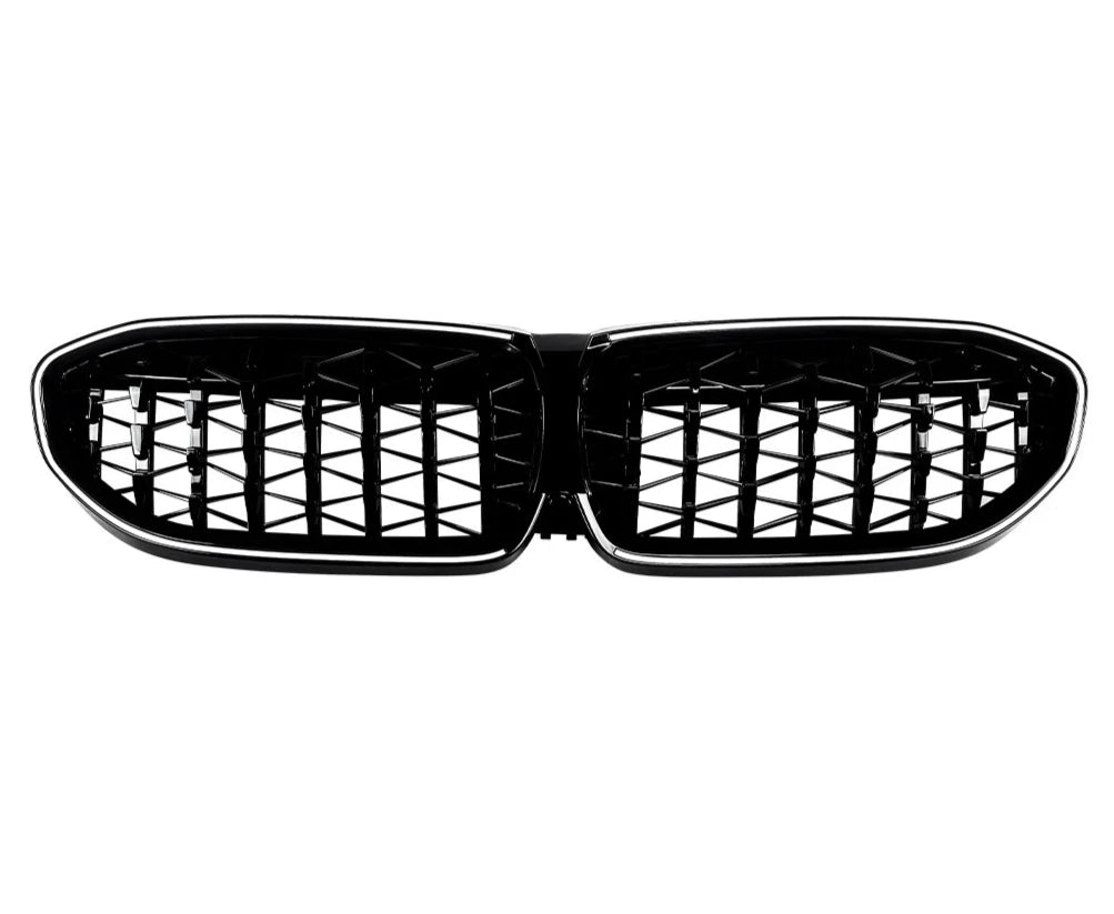 FRONT LED DIAMOND GRILLE LIGHT GRILL FOR BMW 3 SERIES G20 G21 PRE-LCI 2019-2022