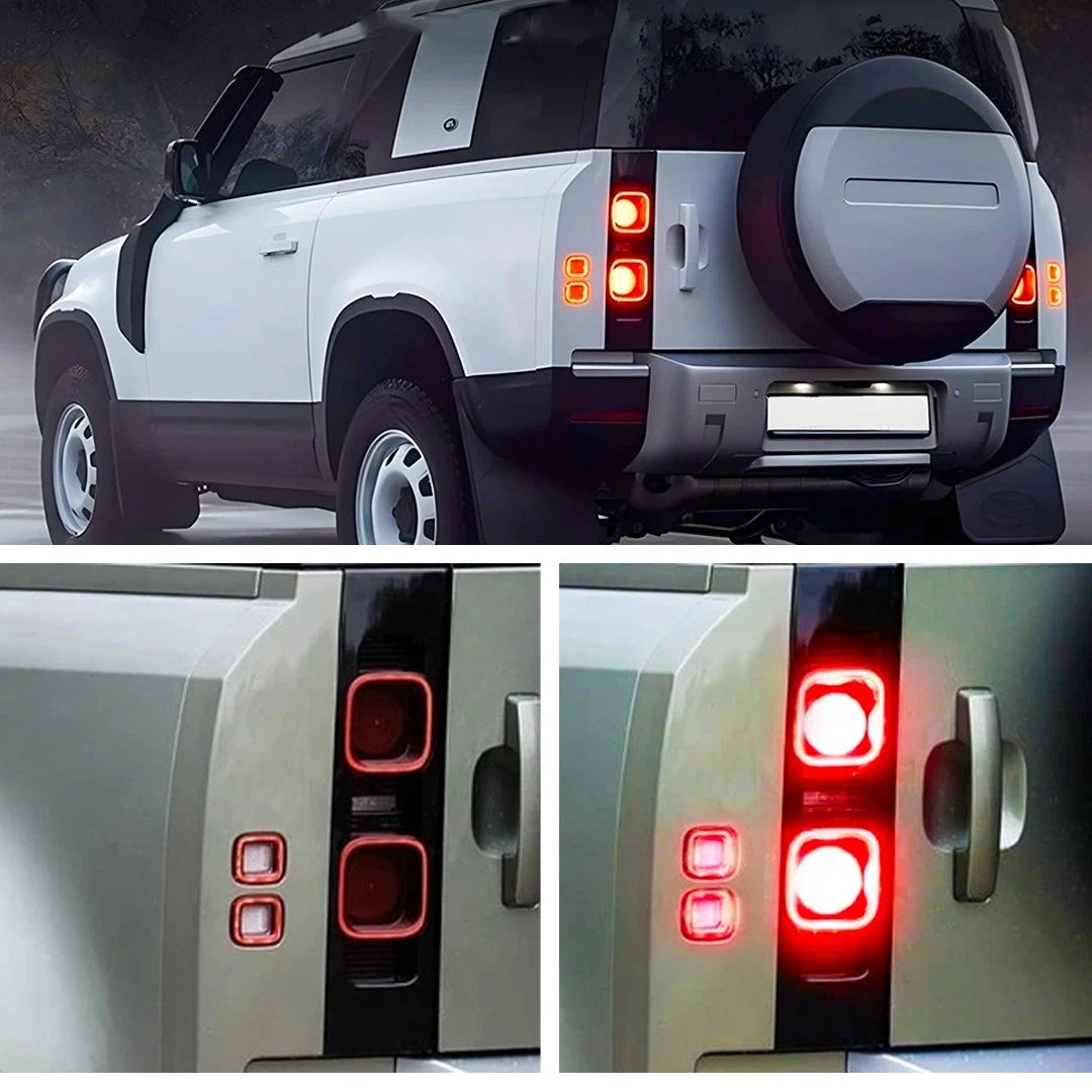 SMOKED REAR LED TAIL LIGHT LAMP LAMPS FOR LAND ROVER DEFENDER L663 90 110 2020+