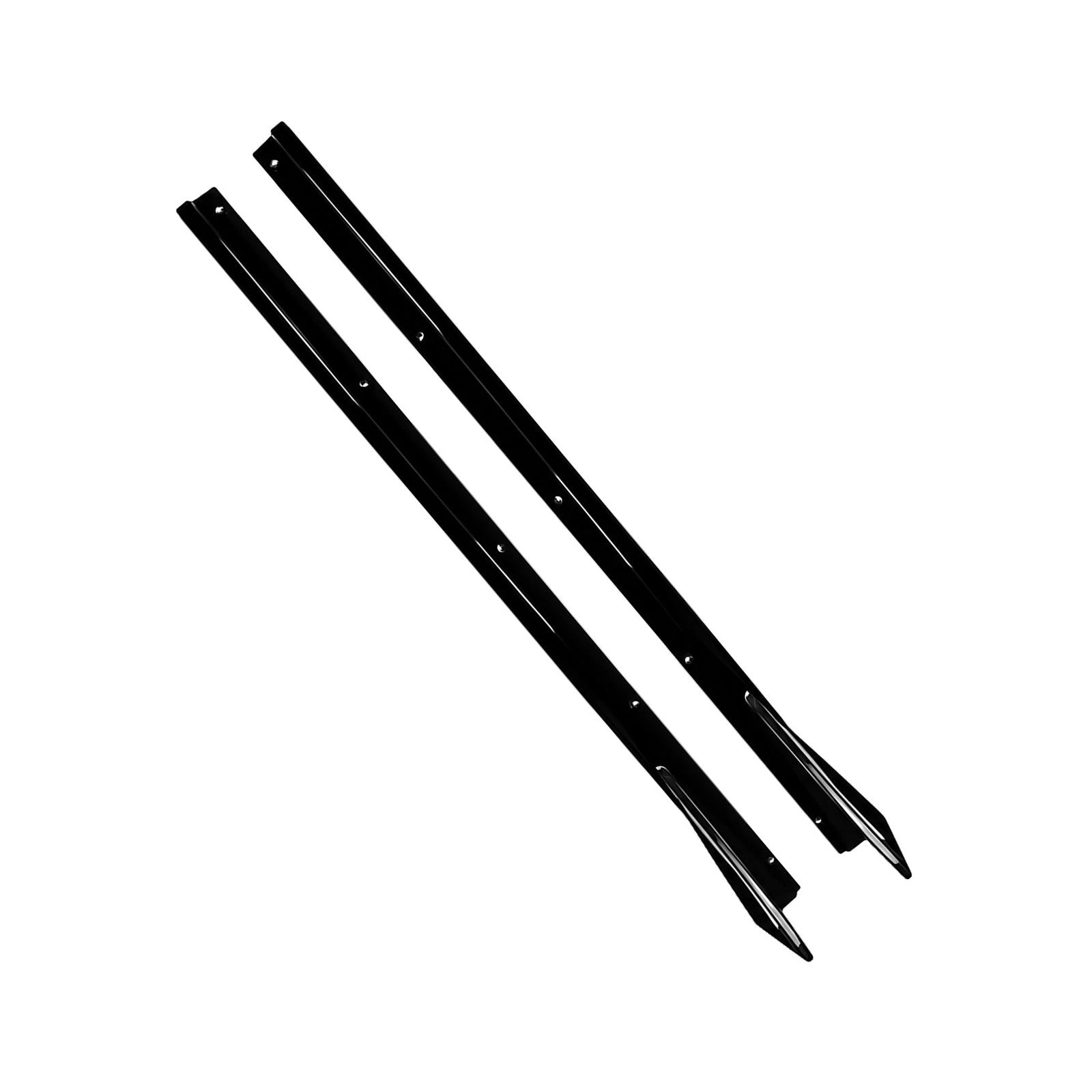 FOR AUDI A7 S7 S LINE C8 SIDE SKIRT SKIRTS EXTENSION BLADE GLOSS BLACK 2017-2025