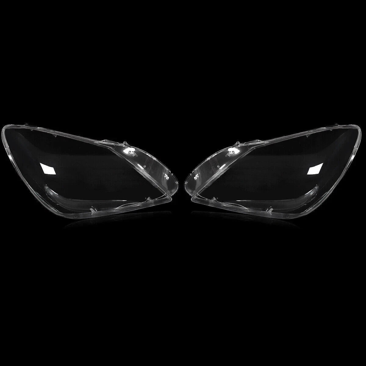 LEFT RIGHT FRONT CLEAR HEADLIGHT LAMP LENS COVER FOR MERCEDES SLK R172 2011-2014