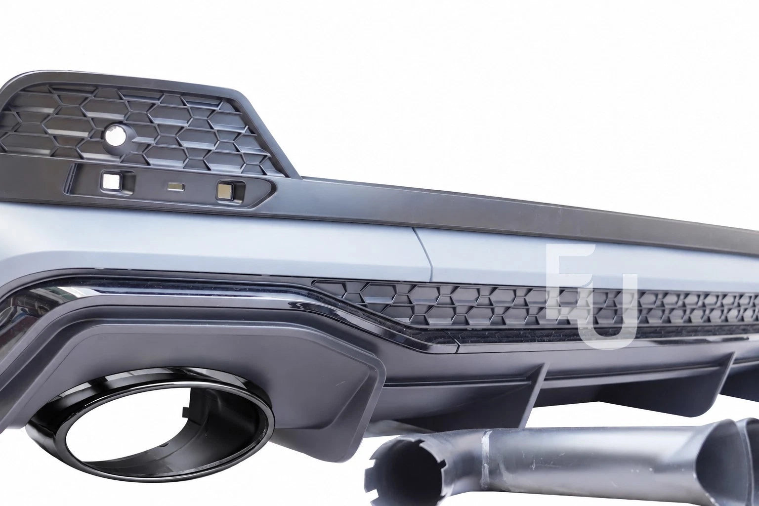 FOR AUDI Q3 F3 2.0 SPORTBACK S-LINE RSQ3 STYLE REAR DIFFUSER TAILPIPES 2019-2025