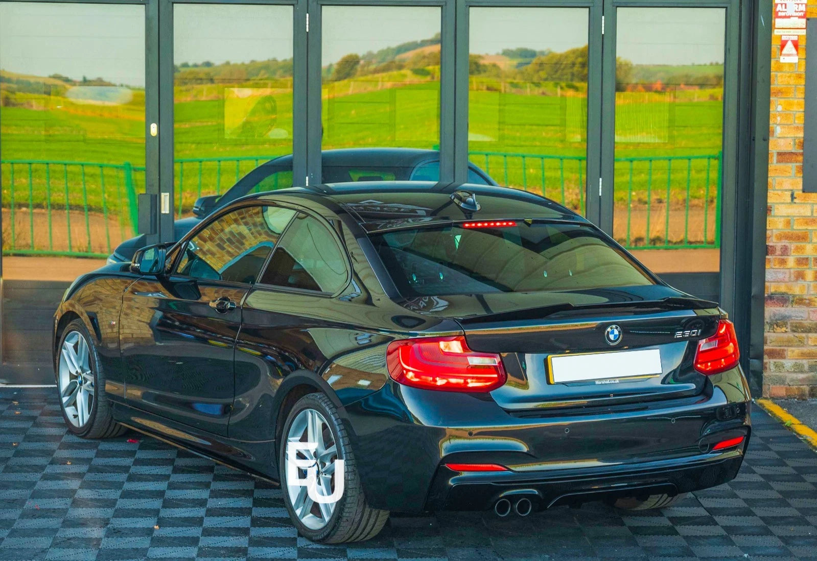 FOR BMW 2 SERIES F22 F87 M2 220 230I M240 STYLE REAR ROOF SPOILER LIP WING 14-21