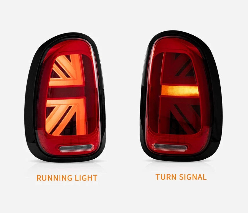FULL LED TAIL LIGHTS LAMP FOR BMW MINI COOPER COUNTRYMAN R60 ANIMATION 2010-2016