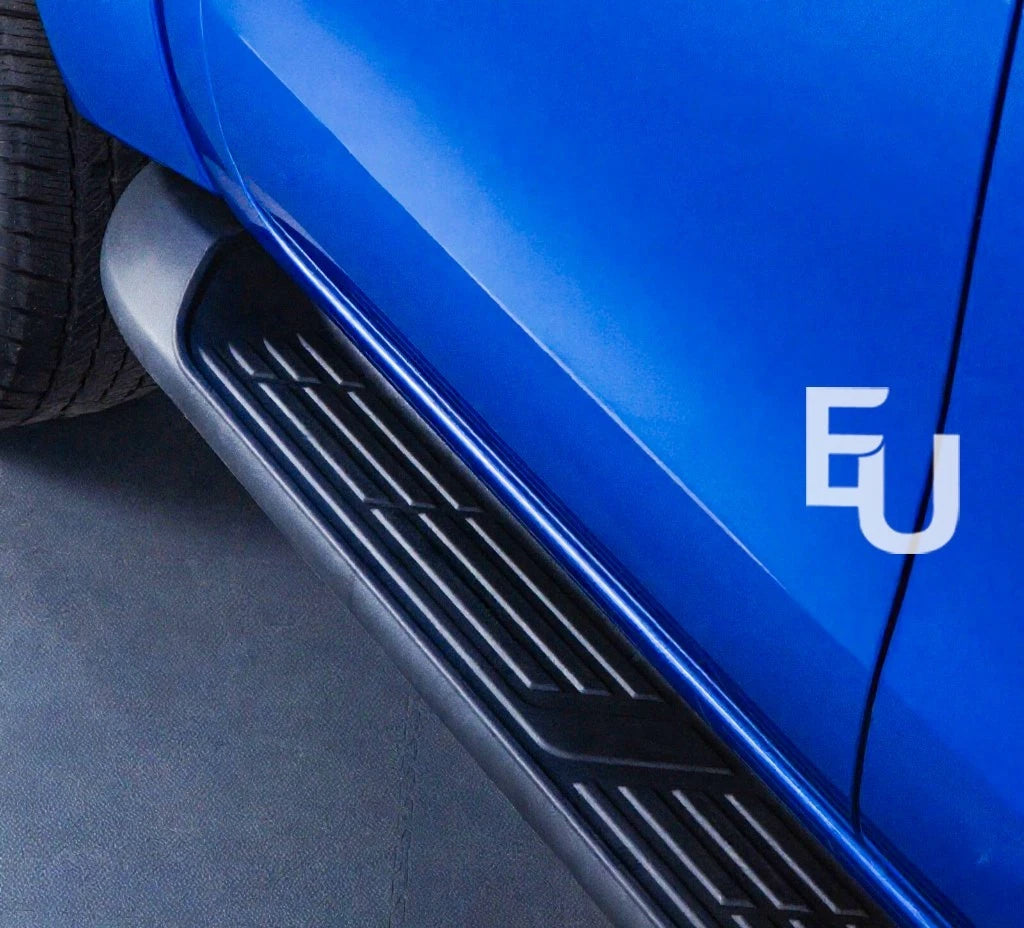 SIDE STEPS RUNNING BOARDS PAIR FOR TOYOTA HILUX MK8 2016 ONWARDS 100% OEM STYLE