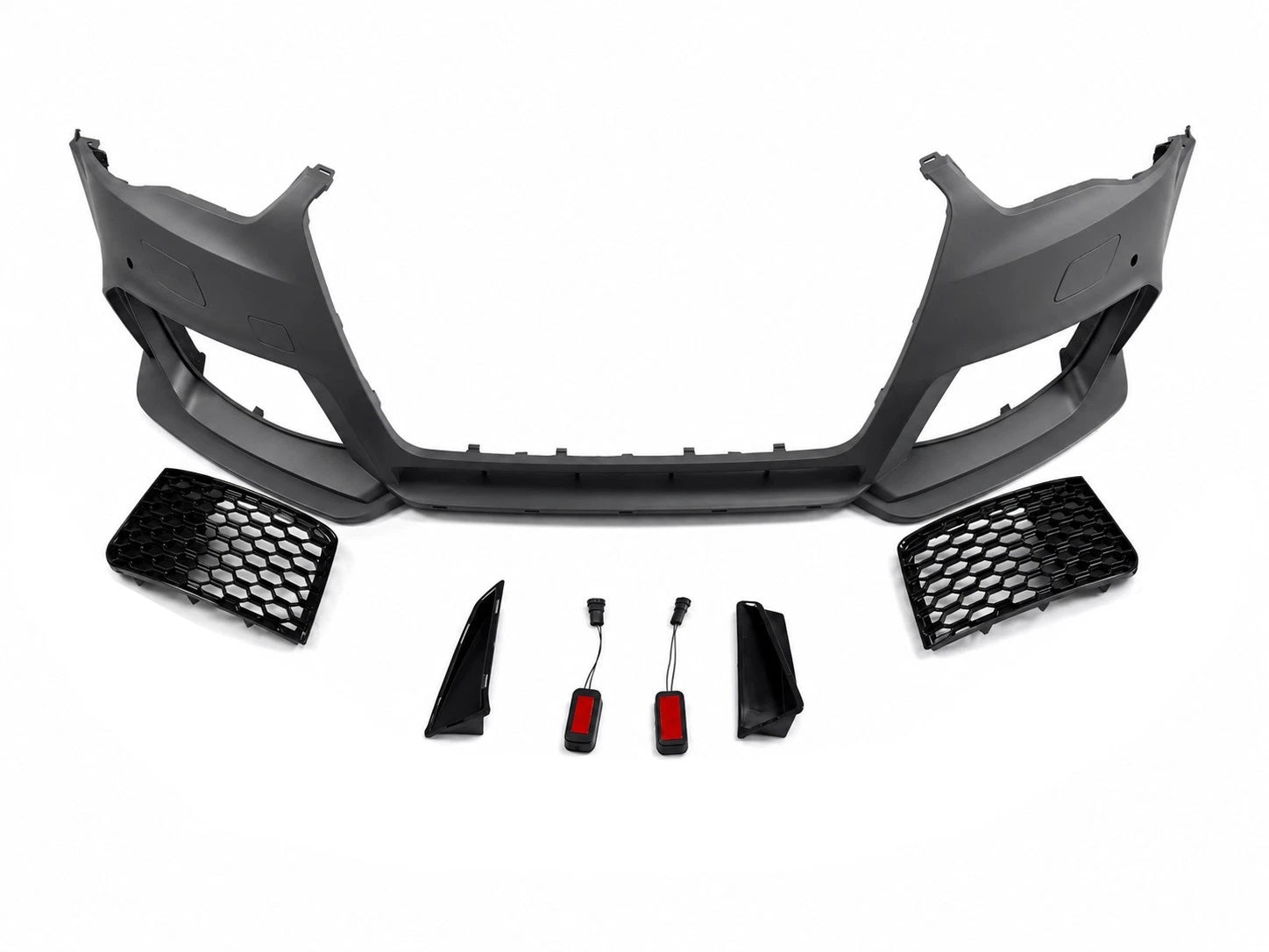 RS3 STYLE FRONT BUMPER CONVERSION KIT FOR AUDI A3 8V 12-16 HATCHBACK