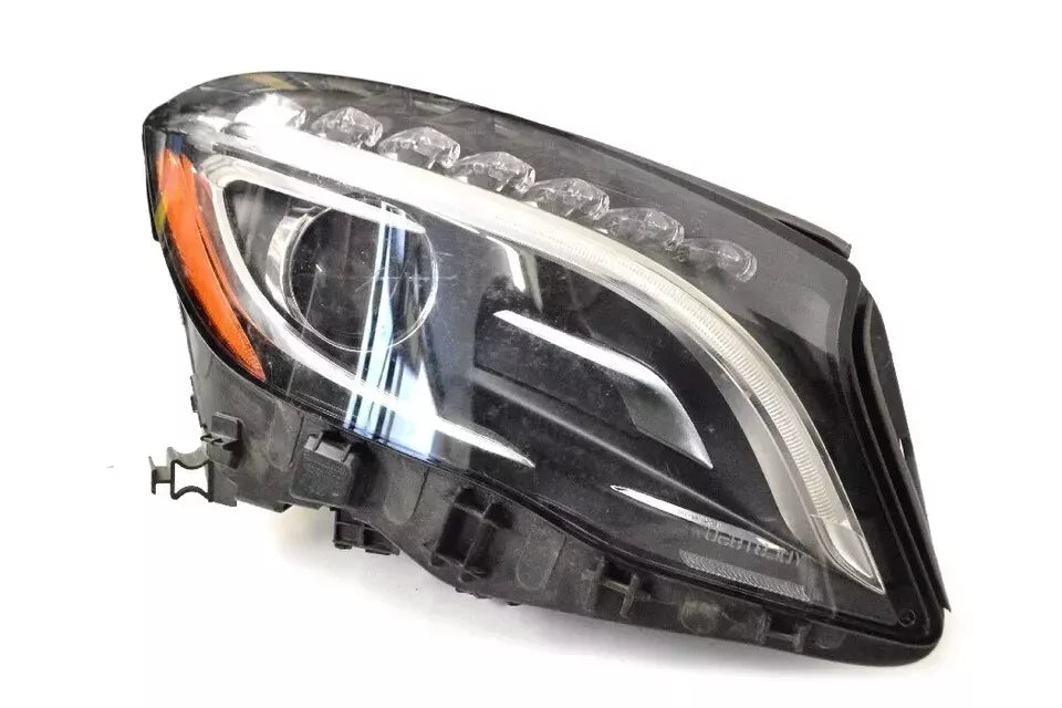 FOR MERCEDES GLA W156 X156 FRONT HEADLIGHT LENS COVERS LEFT RIGHT PAIR 2013-2016