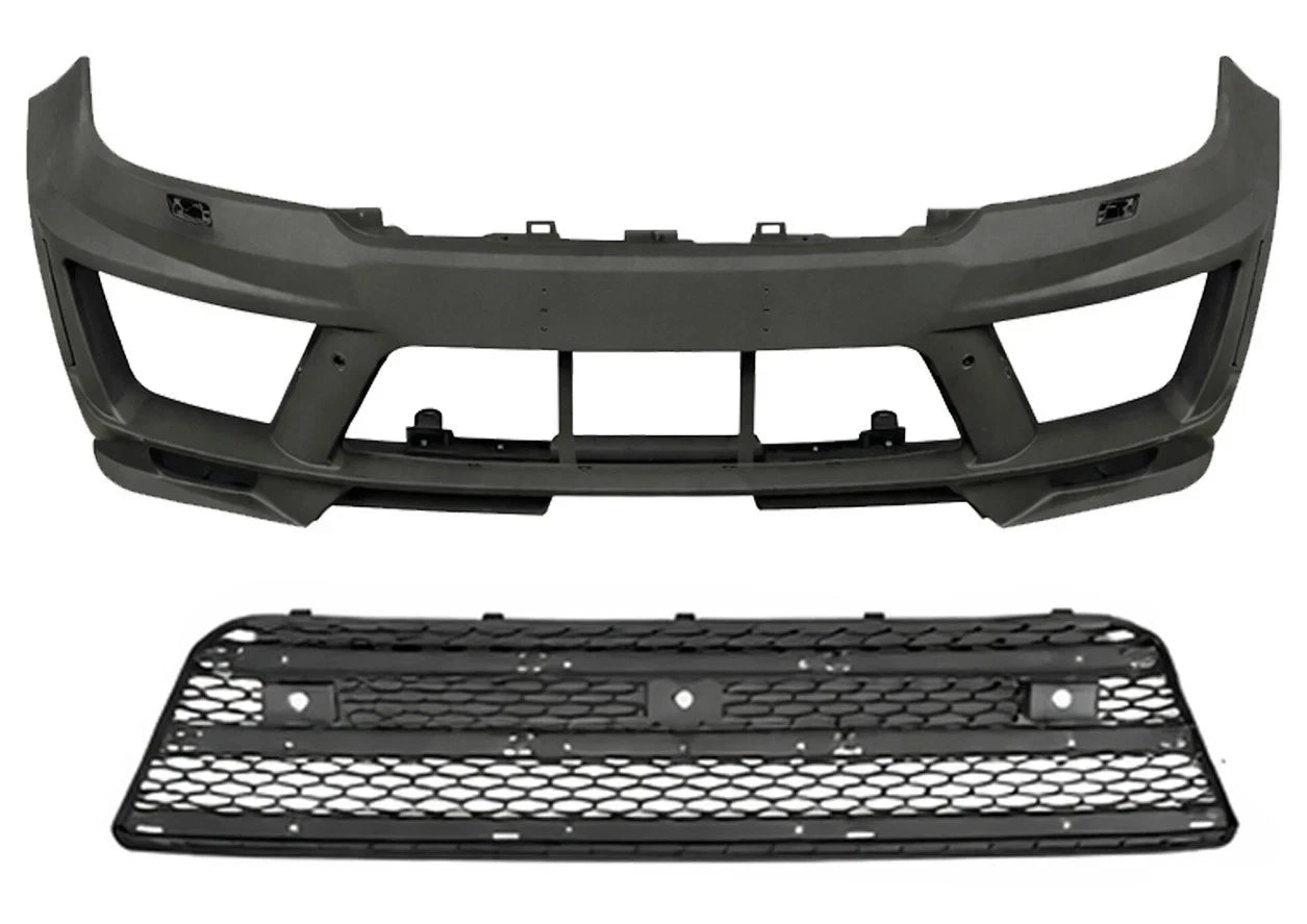 FOR RANGE ROVER SPORT L494 2013-2017 LM STYLE FRONT BUMPER BODY KIT SPLITTER