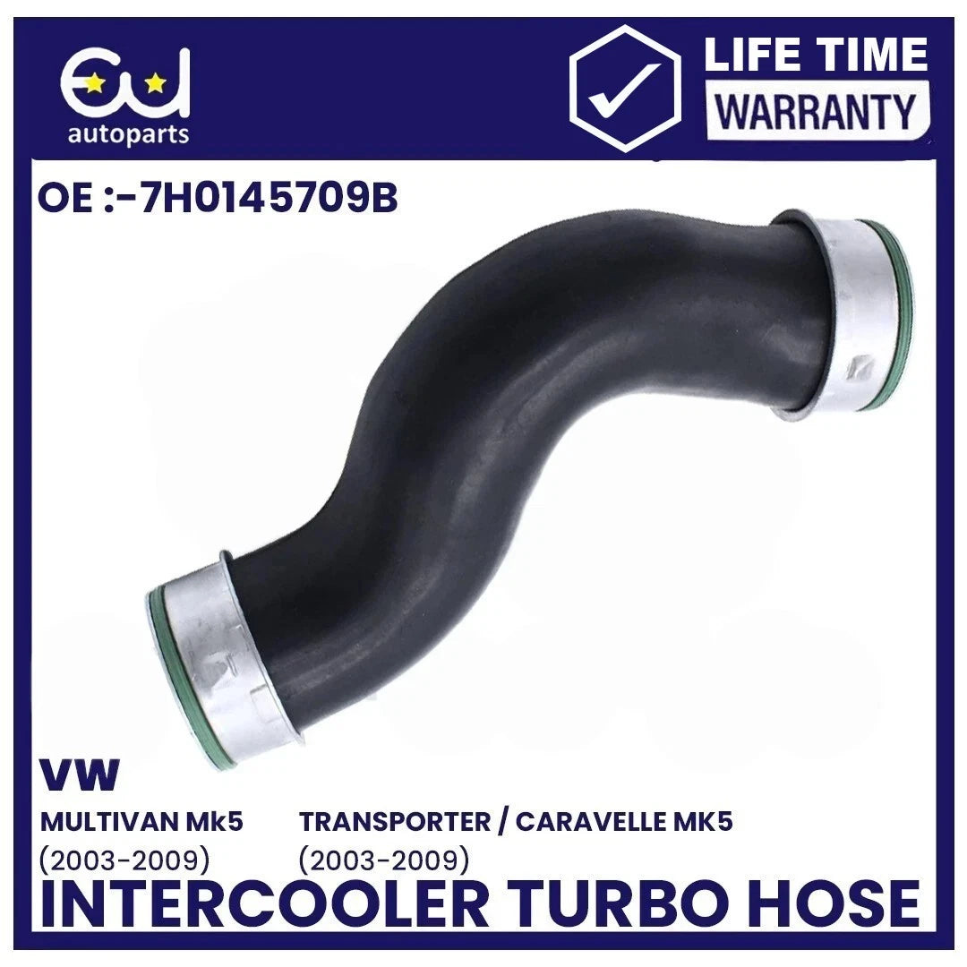 INTERCOOLER TURBO HOSE PIPE FOR VW TRANSPORTER MULTIVAN T5 1.9 TDI 2003-2009