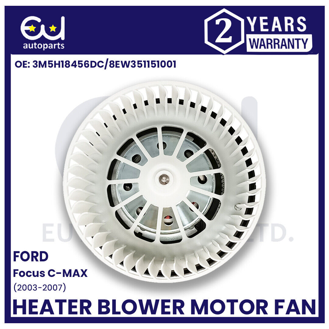 HEATER BLOWER MOTOR FAN FOR FORD FOCUS C MAX 2003-2007 RHD 8EW351151001