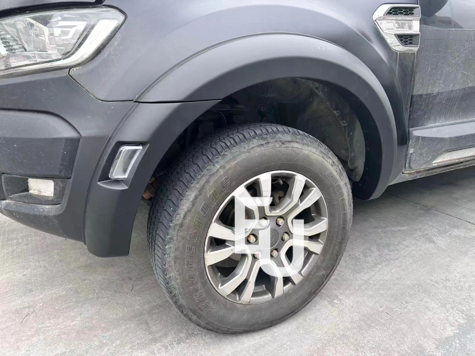 T9 2023+ RAPTOR LOOK WIDE WHEEL ARCH FENDER FLARE FOR FORD RANGER T7 2015-2019