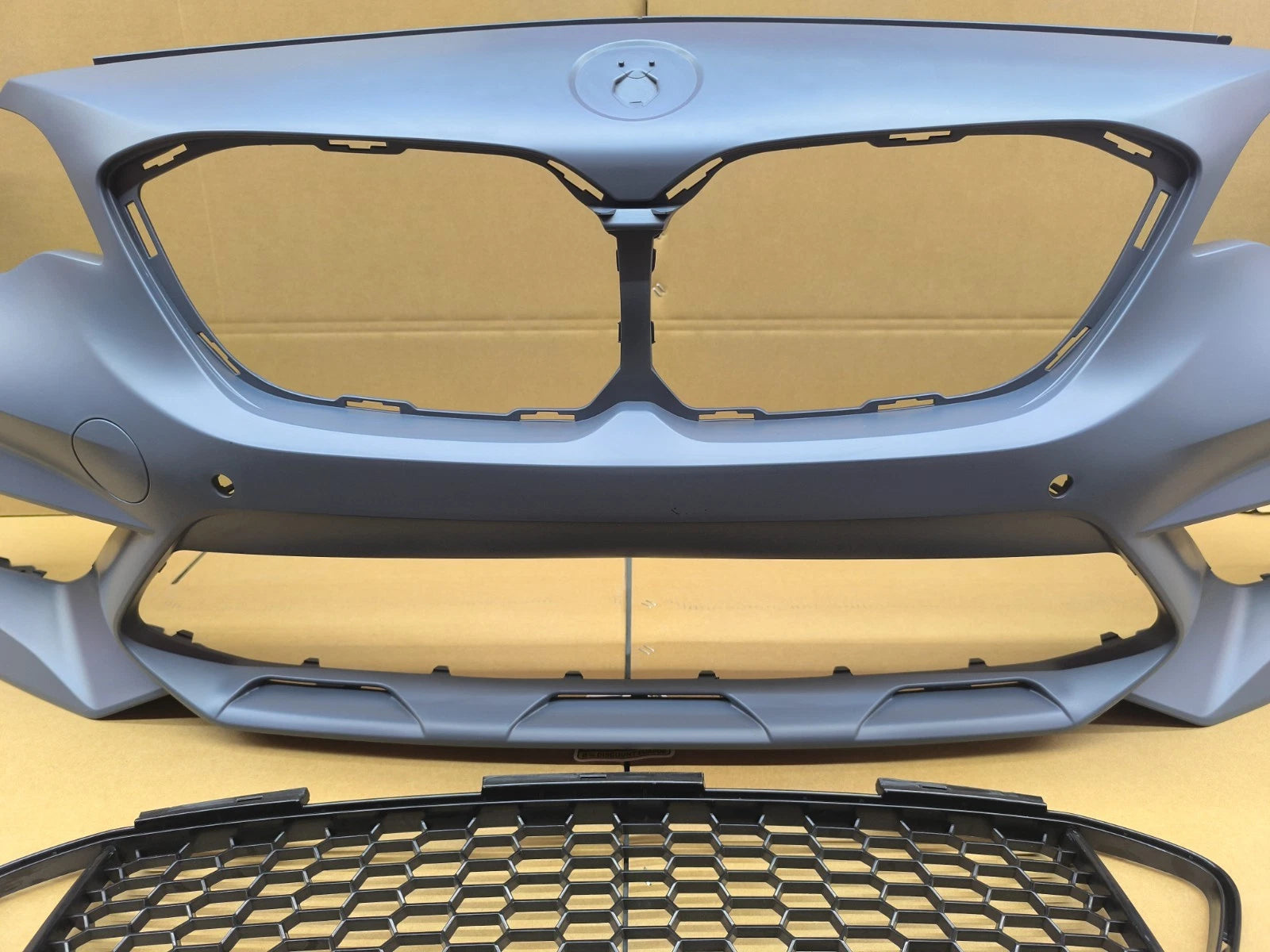 FOR BMW 2 SERIES F22 F23 M2 COMPETITION STYLE FRONT BUMPER WITH FRONT SPLITTER