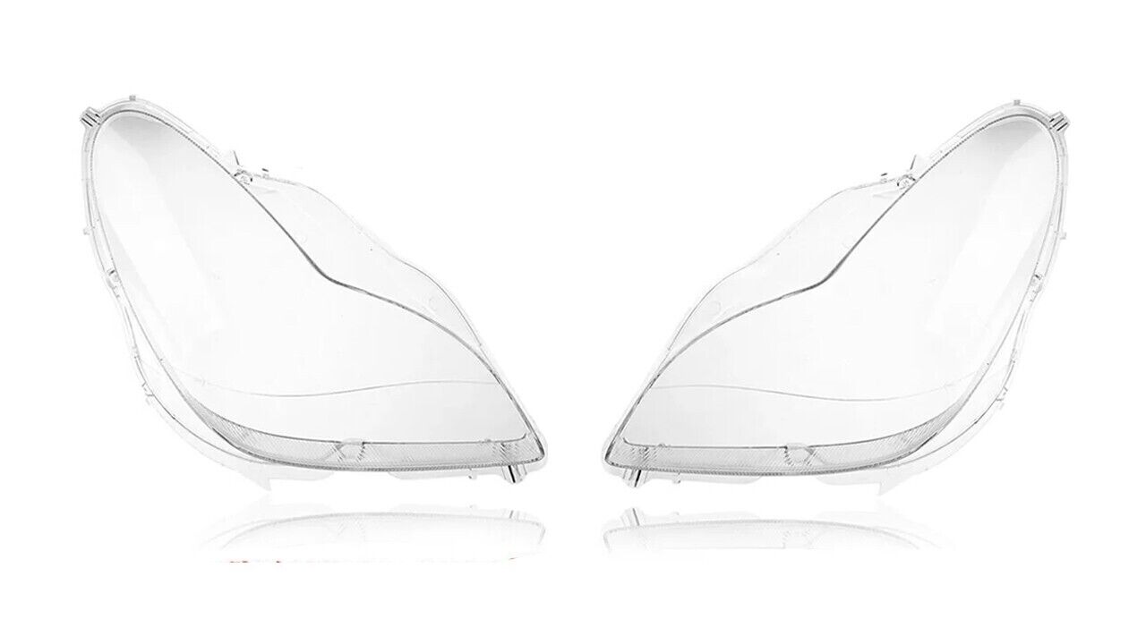 PAIR  HEADLIGHT CLEAR LENS COVER FOR MERCEDES BENZ CLS W219 CLS350/500/550 03-10