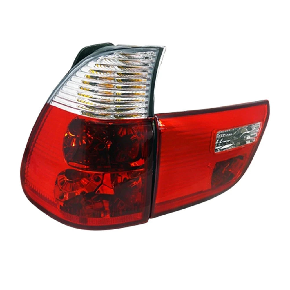 FOR BMW X5 E53 RED CLEAR PARKING TAIL LIGHTS REAR TAIL LIGHTS LIGHT LAMP 2000-06
