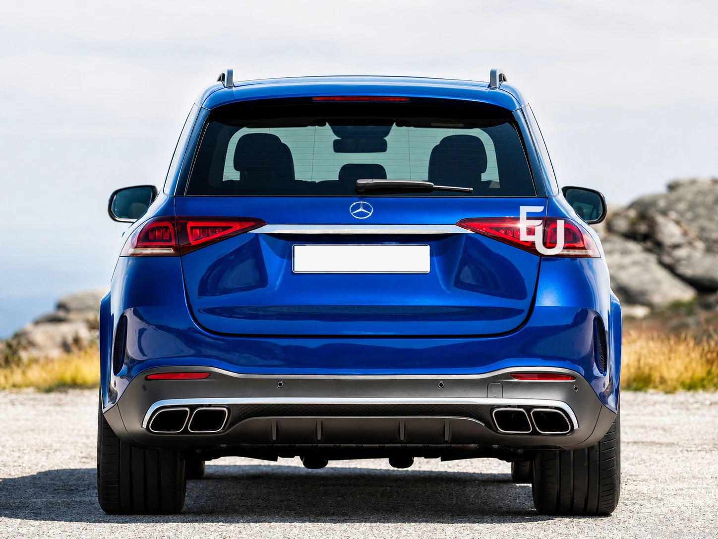 GLE63 CONVERSION FRONT BUMPER BODYKIT REAR DIFFUSER FOR MERCEDES GLE W167 19-23
