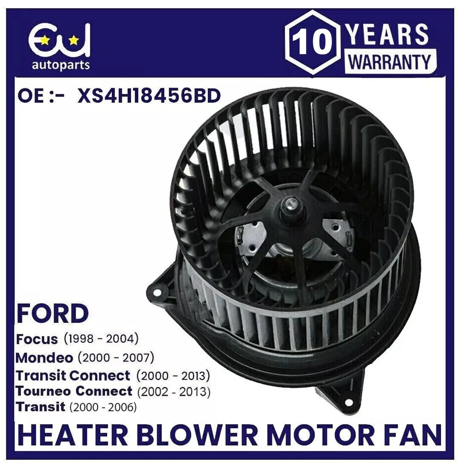HEATER BLOWER MOTOR FAN FOR FORD TOURNEO TRANSIT CONNECT 1.8 DI 1.8 TDCI 1.8 16V